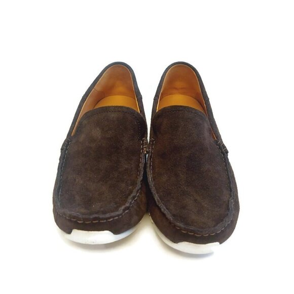 Olukai KA\'A LOAFER Mens Size 12 Italian Suede Leather Casual Shoes Dk Wood Brown main image 8